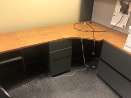 [#E6-170] Desk L Shaped 