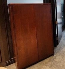 [#D28-3] Mohogany Stationary Cabinet