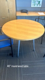 [#C5-23] Round table, 40" diameter