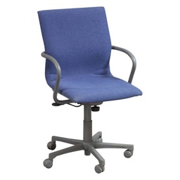 [#B13-6] Chaise de travail Steelcase Protégé bleue (représentation photo)