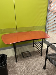 [#C11-56] Wood Top Desk