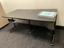 [#E1-46] Double Decker desk