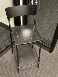 [#B1-80] Tall black chair