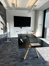 [#C7-50] Black Table 2,20 m