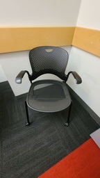 [#B13-4] Guest Caster Mesh Chair 