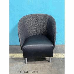 [#B12-11] 2511 - Croft Barrel Lounge Chair (27.50Wx28Dx30.50Hx17SH)
