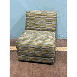 [#B12-16] 8201 - MUTED GREEN Mabru Lounge Chair w/ Plastic Glides (25Wx32Dx28Hx16.50SH)