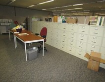 [#C19-36] Laminate Table with Metal Leg (36x72)