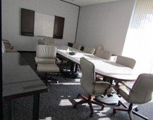 [#C6-43] Conference Table with 3 Drum (54x168)