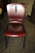 [#B4-96] Wood Stacking Chairs 