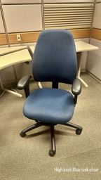 [#B13-2] Blue Task Chair