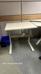 [#E9-8] Table - Crank Adjustable 30x24