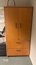 [#D31-14] Cabinet Wood - Tall (2 doors)