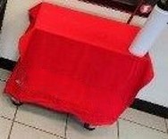 [#C11-3] Side Table on wheels