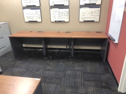 [#E3-276] Desk 1Ped Drawer