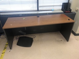[#E3-277] Desk 1Ped Drawer