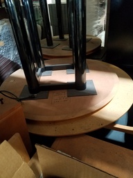 [#C11-8128] End Table, Walnut, 20x25x25"