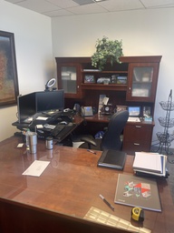 [#E7-13] Kimball 4-Piece Private Office Suite