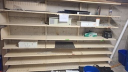 [#D22-13] Shelving Bay (17" deep x 3' wide x 78" tall)