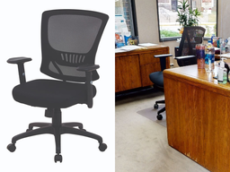 [#B13-10] Black Mesh Task Chair