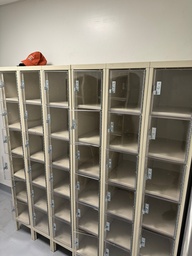 [#D17-83] Small 6 Stack Lockers (1 column)
