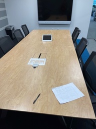 [#C8-64] Maple Conference Table (11x4')