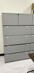 [#D12-81] Lateral File Cabinets w top storage