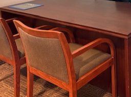 [#B8-7] Wooden Guest Chair