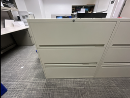 [#D8-119] Lateral Cabinet, Light Grey