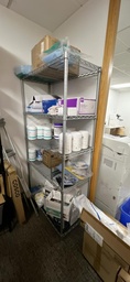 [#D14] Metal Shelving Unit, 36” x 72” x 18”
