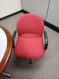 [#B13-9] Red task chair