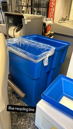 [#G4-52] Blue Recycling Bin