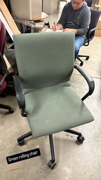 [#B13-96] Green Rolling Chair 