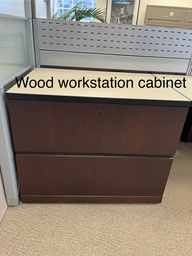 [#D6-89] Wood Workstation Cabinet