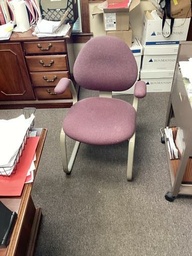 [#B8-45] Pink Guest Chair