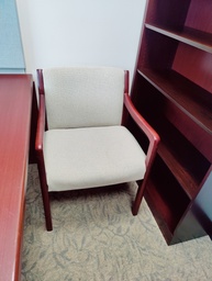 [#B8-11] St Timothy Guest Chair Brown/Grey 