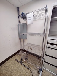 [#D13-60] Wire Shelving Rolling 3’x2’x80”