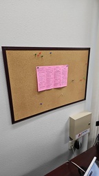 [#F1-69] Tack Board