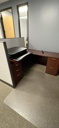 [#E6-108] Desk w/ Return