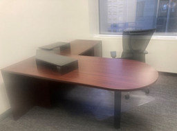 [#E6-57] Peninsula L Desk