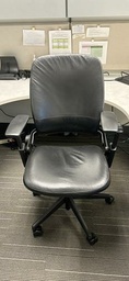 [#B13-9] Steelcase Black Task Chair