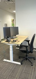 [#E10-43] Sit Stand Desk
