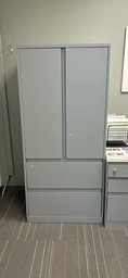 [#D22-44] Metal Storage Cabinet (30x23x85)