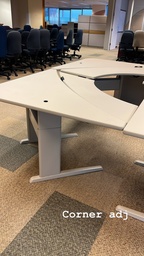 [#E10-60] Corner Adjustable Desk