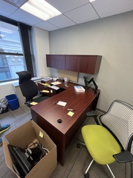 [#E3-24] Desk - Main (w/ 3-Drawer Ped)