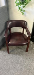 [#B9-69] Side Chair - Red Cushion