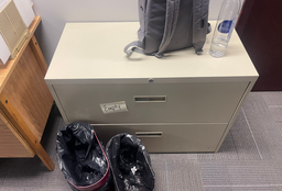 [#D6-3] 2 High Filing Cabinets