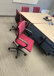 [#B13-7] Task Chair- RED