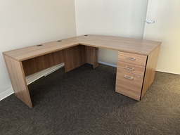 [#E6-14] Desk w/ Return (5.5'X6.5'X30")