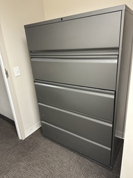 [#D12-17] 5-Drawer Filing (locked, no key)